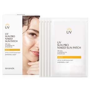 이자녹스 UV 선 프로 365 네이키드 선패치 UPF50+ 2패치 5p