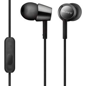 소니 컬러풀 사운드 이어폰 MDR-EX155AP 블랙