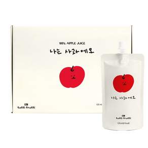 뚜띠프루티 나는 사과에오 사과즙 30p