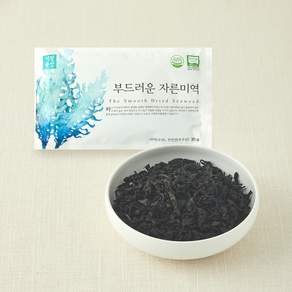 기장물산 유기식품 인증 부드러운 자른미역