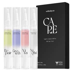 위드샨 네일 큐티클 오일펜 올케어 4ml x 4종 세트