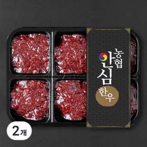 농협안심한우 정성스레 갈아 만든 한우 다짐육 1등급 (냉장)