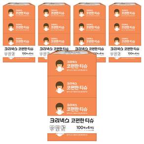 크리넥스 코편한 각티슈 1겹