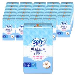 바디피트 천연코튼 팬티라이너 무향