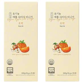 프티봉 유기농 애플 사이다 비니거 액상 스틱 호박 15p