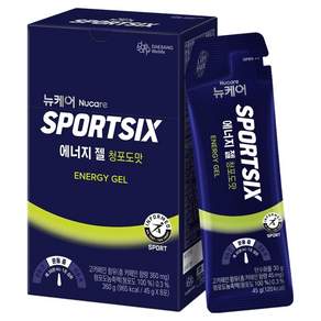 뉴케어 스포식스 에너지 젤 청포도맛 8p
