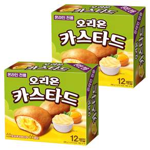 오리온 카스타드 12p