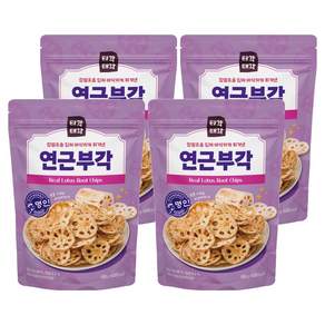 티각태각 연근 부각