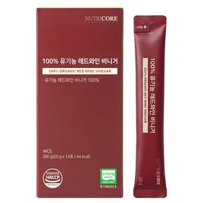 뉴트리코어 100% 유기농 레드와인 비니거 14p