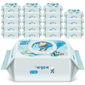 페넬로페 바이탈 플러스 세자린 아기물티슈 캡형