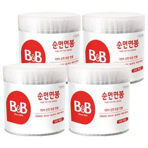 비앤비 원형 순면 유아 면봉