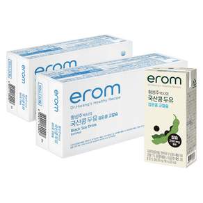 이롬 황성주 박사의 국산콩 두유 검은콩 고칼슘