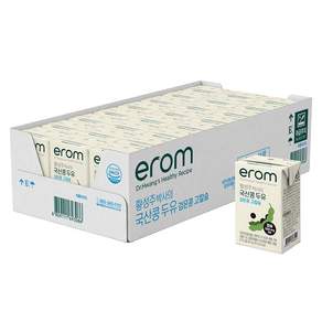 이롬 황성주 박사의 국산콩 두유 검은콩 고칼슘