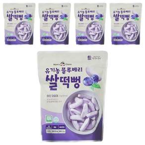 맛있는풍경 유기농 블루베리 쌀떡뻥