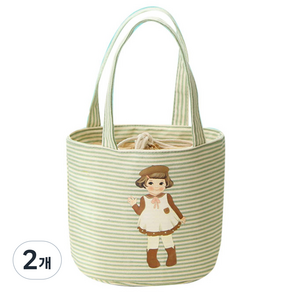블럭마트 소녀감성 보온보냉 피크닉백