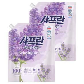 샤프란 섬유유연제 릴렉싱 아로마 리필