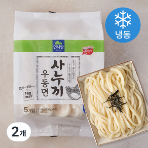 면사랑 사누끼 우동면 5개입 (냉동)