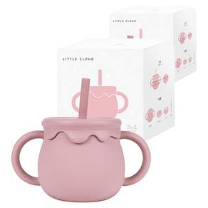 리틀클라우드 유아용 꿀단지 멀티 빨대컵