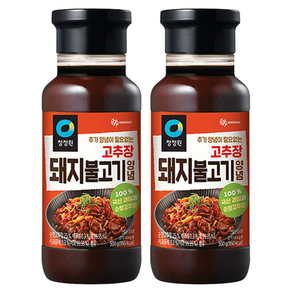 청정원 고추장 돼지불고기 양념
