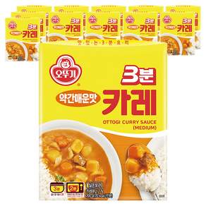 오뚜기3분 카레 약간매운맛