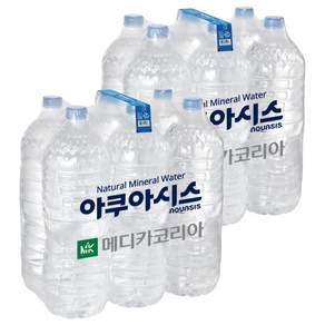 아쿠아시스 먹는샘물 무라벨
