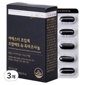 에스더포뮬러 여에스더 초임계 쏘팔메토 옥타코사놀 30g, 3개, 30정