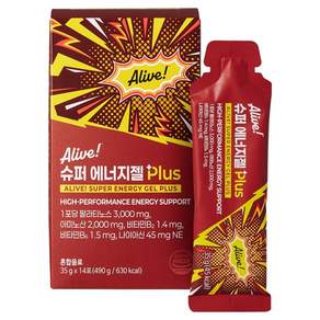 얼라이브 슈퍼 에너지젤 플러스
