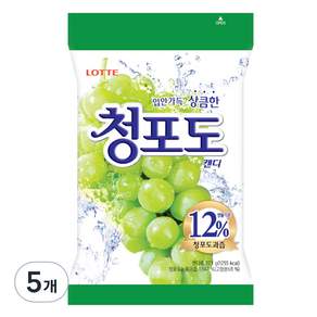 롯데웰푸드 청포도캔디