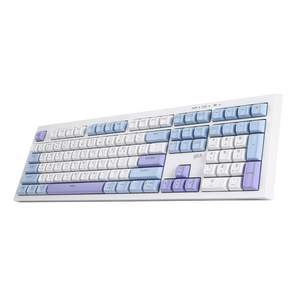 지클릭커 오피스프로 사일런스 M RGB 무소음 유무선 블루투스 108키 키보드