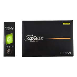 타이틀리스트 2025 Pro V1 아쿠쉬네트코리아 골프볼 3피스