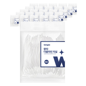 왕타 더블라인 치실