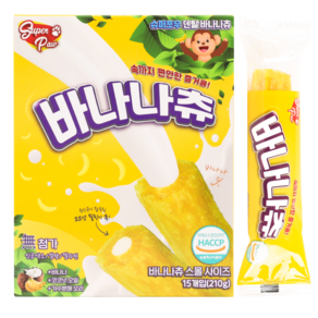 슈퍼포우 강아지 바나나츄 스몰 덴탈껌