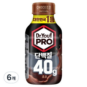 닥터유 프로 단백질 40g 드링크 초코