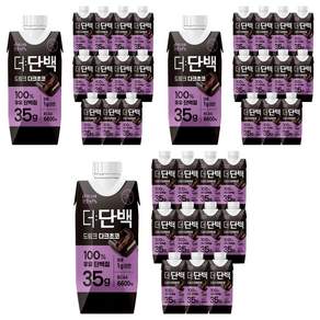 더단백 드링크 다크초코