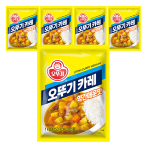 오뚜기 카레 (약간매운맛) 1kg