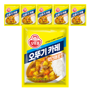 오뚜기 카레 (약간매운맛) 1kg