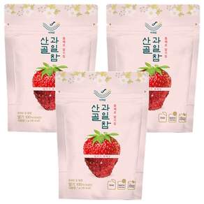 에코맘의산골이유식 산골 과일참 통째로 딸기칩