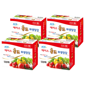 에이스 골드 위생장갑 500매