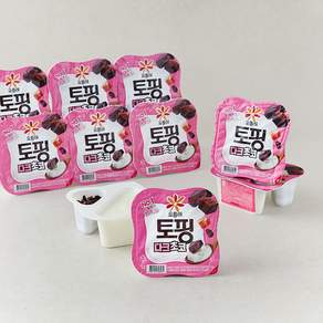 요플레 토핑 다크초코