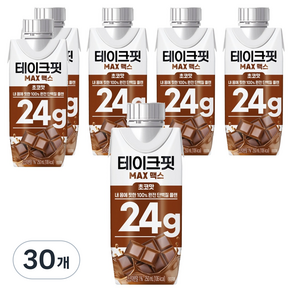 테이크핏 맥스 내 몸에 핏한 단백질 플랜 초코맛