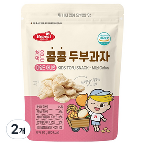 베베스트 처음먹는 콩콩 두부과자