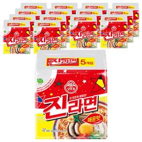 오뚜기 진라면 매운맛 120g