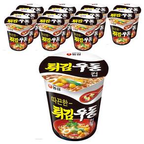 튀김우동 컵면