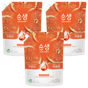 순샘 구연산 자몽 주방세제 리필