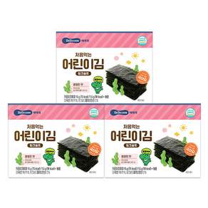 베베쿡 처음 먹는 어린이 김