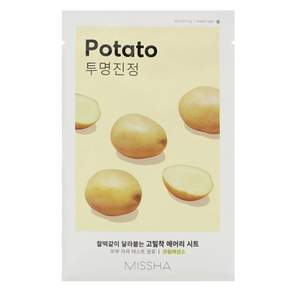 미샤 에어리 밀착 시트마스크 감자