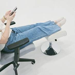 21세기트랜드 중역 스툴 풋레스트 보조의자 발받침대