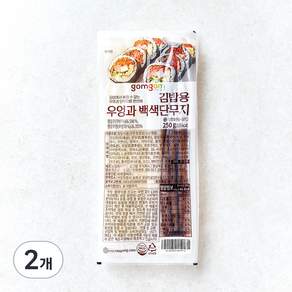 곰곰 김밥용 우엉과 백색단무지
