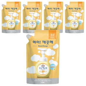 아이깨끗해 항균 폼 핸드솝 순 파우더향 리필용