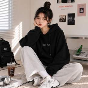엘쏘 OH YES 후드티셔츠